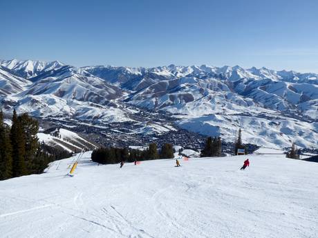 Diversité des pistes Idaho – Diversité des pistes Bald Mountain – Sun Valley