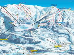 Plan des pistes Hoch-Ybrig – Unteriberg/Oberiberg