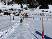 Téléski d'entraînement à la station de vallée