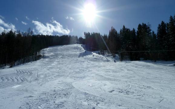 Le plus grand domaine skiable dans la Thierseetal (vallée de Thiersee) – domaine skiable Tirolina (Haltjochlift) – Hinterthiersee