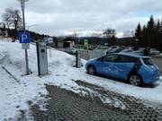 Borne de recharge pour véhicules électriques