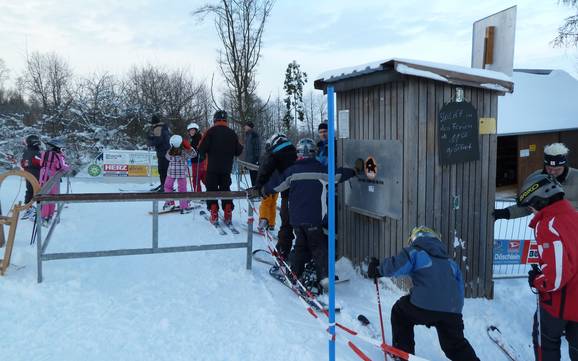 Stations de ski familiales Moyenne-Franconie (Mittelfranken) – Familles et enfants Hesselberg