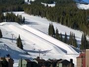 La halfpipe au Copper Mountain