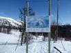 Suède: indications de directions sur les domaines skiables – Indications de directions Tärnaby
