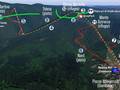 Plan des pistes Gambarie d'Aspromonte