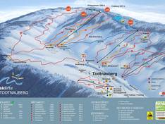 Plan des pistes Todtnauberg