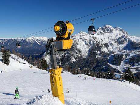 Fiabilité de l'enneigement Alpes carniques (Karnischer Hauptkamm) – Fiabilité de l'enneigement Nassfeld – Hermagor