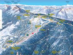 Plan des pistes Vigiljoch (Monte San Vigilio) – Lana