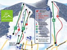 Plan des pistes Vatra Dornei