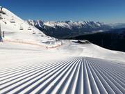 Très bonne préparation des pistes