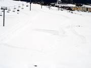 Télésiège Soleil à La Toussuire avec des pistes de ski de fond