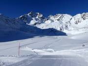 Départ de la piste de ski de fond Lazaun