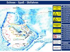 Plan des pistes Homberg – Ziegenhelle