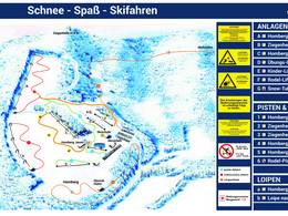 Plan des pistes Homberg – Ziegenhelle