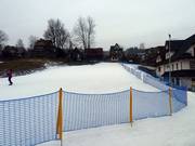 Piste d'entraînement à la station de vallée