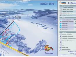 Plan des pistes Kempaland – Bukovec