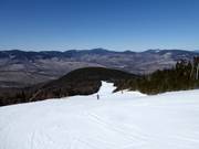 Des pistes larges et un panorama magnifique au Jordan Bowl
