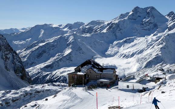 Chalets de restauration, restaurants de montagne  Val Senales (Schnalstal) – Restaurants, chalets de restauration Schnalstaler Gletscher (Glacier du Val Senales)