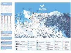 Plan des pistes Chelmos – Kalavrita