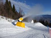 Enneigement performant dans le domaine skiable Monte Bondone