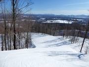 Piste exigeante au Mont Spruce