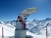 Signalisation Duty Free Run vers Samnaun