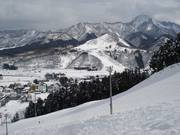 Vue sur les montagnes de Yuzawa