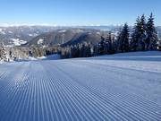Très bonne préparation des pistes