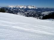 Piste n° 36 Hahnenkamm avec vue sur le Wilder Kaiser
