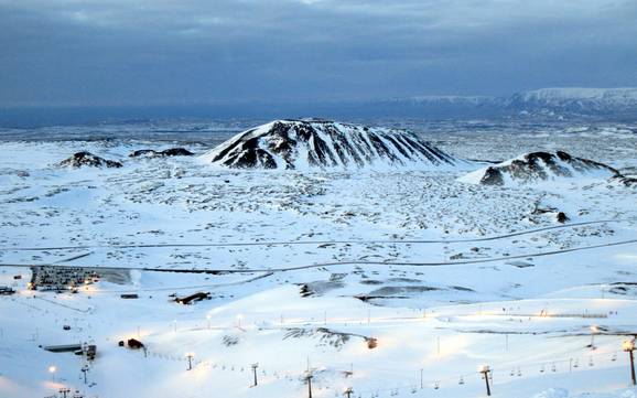 Meilleur domaine skiable en Islande – Évaluation Bláfjöll