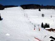 Descente du téléski Winkel
