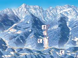 Plan des pistes Logarska dolina