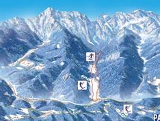 Plan des pistes Logarska dolina