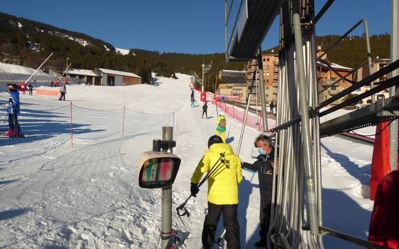 Languedoc-Roussillon: amabilité du personnel dans les domaines skiables – Amabilité Les Angles