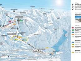 Plan des pistes Jenner – Schönau am Königssee