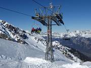 Gaffia-Pizolhütte - 4 places | Télésiège rapide (débrayable)