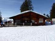 Bureau de l'école de ski à la station supérieure