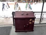 Tri des déchets dans la station de ski Jackson Hole