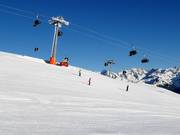 Piste parfaitement préparée au Kronplatz