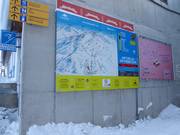 Panneau d'information à la station de la vallée