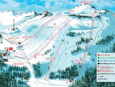 Plan des pistes Dorukkaya – Bolu-Kartalkaya