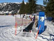 Tapis roulant Kinderland station supérieure