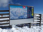 Panneau d'information au Hoher Zinken