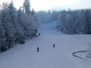 Piste facile au télésiège Hohenbogenbahn