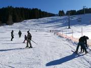 Téléski pour enfants dans l'espace d'apprentissage