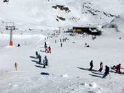 Zone débutants à la station intermédiaire