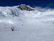 Piste au téléski Péz Ault