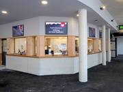 Espace de caisse soigné au Hoadlbahn