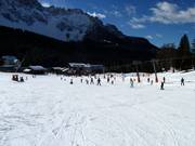 Cours de ski au Passo di Costalunga sur la piste Golf