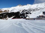Pente d'entraînement avec tapis roulant à Méribel